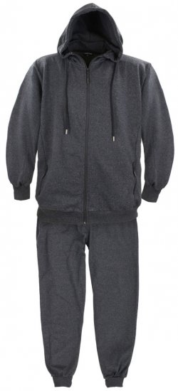 Lavecchia 600 Tracksuit Charcoal - Teplákové soupravy - Teplákové soupravy nadměrné velikosti
