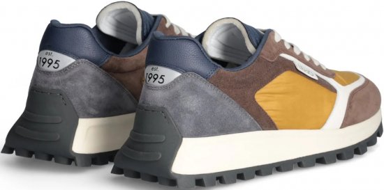 Liu Jo Running 02 Sneakers Brown/Blue/Tan - Pánská obuv 40-52 - 