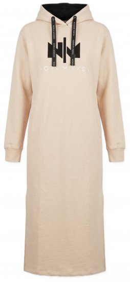 Nora Mikken MARI Maxi Hoodie Dress Light Pink - Mikiny & mikiny s kapucí - 