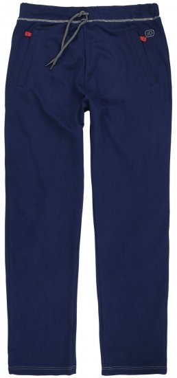 Adamo Markus Sweatpants with draw-cord Navy - Tepláky & kraťasy - Tepláky a Teplákové Kraťasy 2XL-12XL