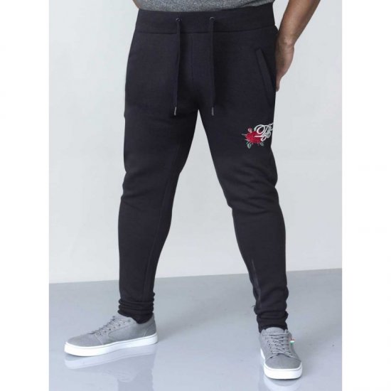 D555 Matt Fashion Sweatpants Black - Tepláky & kraťasy - Tepláky a Teplákové Kraťasy 2XL-12XL