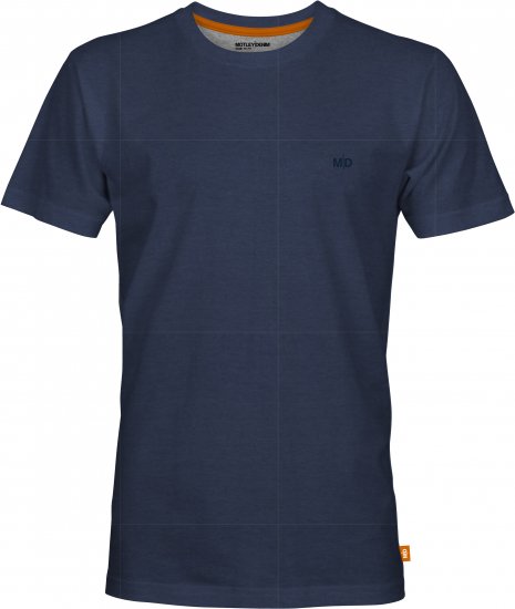 Motley Denim Malaga T-Shirt Dark Indigo - Trička - Trička nadměrné velikosti - 2XL-14XL