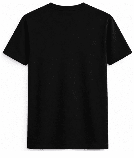Motley Denim Milan Tričko Černá - Trička - Trička nadměrné velikosti - 2XL-14XL