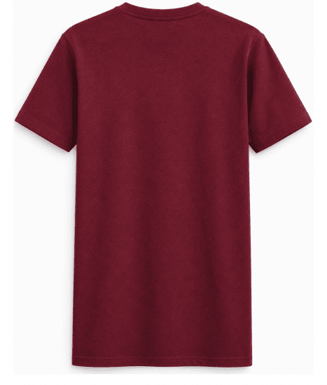 Motley Denim Milan Tričko Červená - Trička - Trička nadměrné velikosti - 2XL-14XL