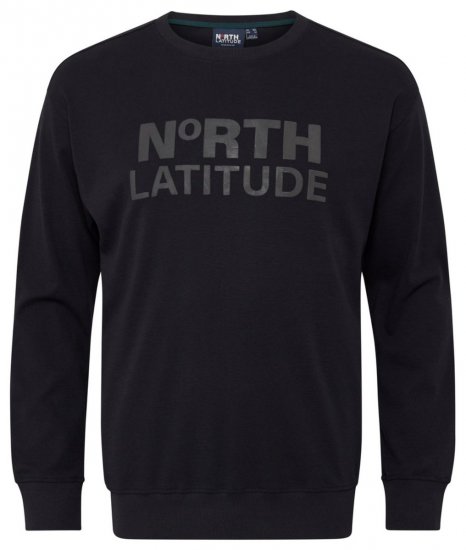 North Latitude 53123 Mikina s logem Černá - Mikiny & mikiny s kapucí - Mikiny & Mikiny s kapucí 2XL-12XL