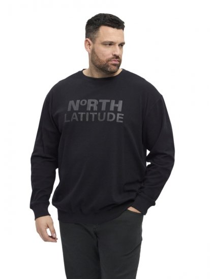North Latitude 53123 Mikina s logem Černá - Mikiny & mikiny s kapucí - Mikiny & Mikiny s kapucí 2XL-12XL