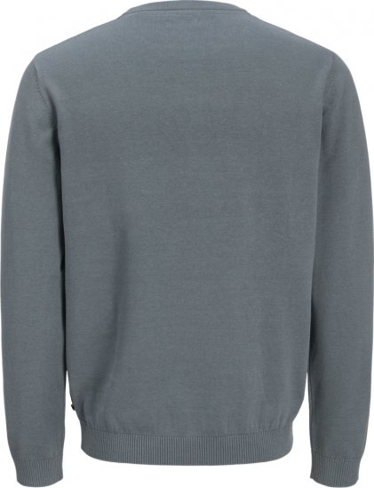 Jack & Jones BASIC Knitted Sweater Grey - Mikiny & mikiny s kapucí - Mikiny & Mikiny s kapucí 2XL-12XL