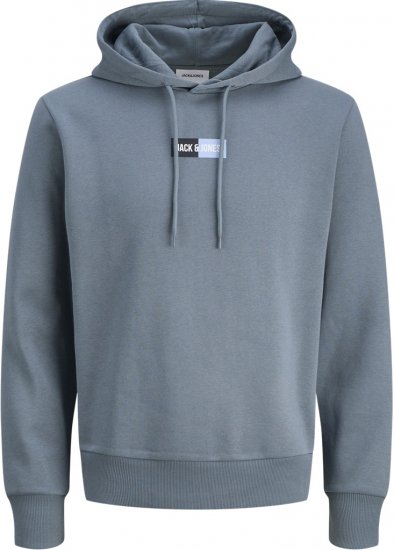Jack & Jones Pan Hoodie Grey - Mikiny & mikiny s kapucí - Mikiny & Mikiny s kapucí 2XL-12XL