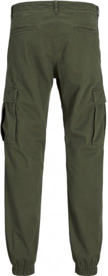 Jack & Jones Jonnie Cuffed Cargo Pants Green - Džíny & kalhoty - Džíny a Kalhoty - W40-W70