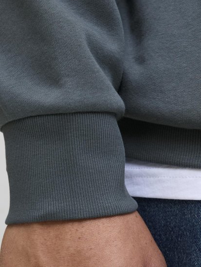 Jack & Jones 2 COL LOGO Hoodie Grey - Mikiny & mikiny s kapucí - Mikiny & Mikiny s kapucí 2XL-12XL