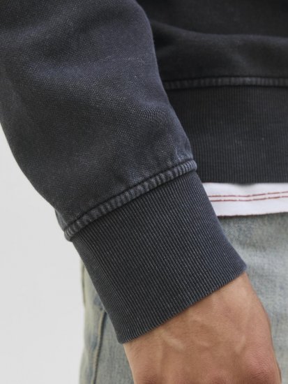 Jack & Jones Dover Sweatshirt Black - Mikiny & mikiny s kapucí - Mikiny & Mikiny s kapucí 2XL-12XL