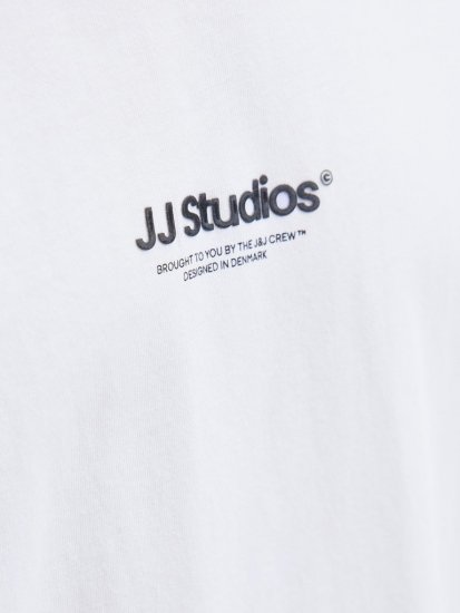 Jack & Jones Soho T-Shirt White - Trička - Trička nadměrné velikosti - 2XL-14XL