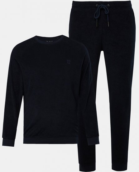 JP1880 Pyjamas Two-piece Belly Fit Dark Navy - Spodní prádlo - Spodní Prádlo Nadměrné Velikosti 2XL-8XL