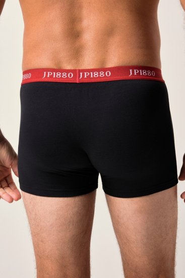 JP1880 FLEXNAMIC OEKO-TEX Boxer Shorts 2-Pack Black - Spodní prádlo - Spodní Prádlo Nadměrné Velikosti 2XL-8XL
