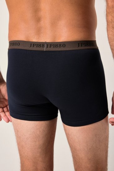 JP1880 FLEXNAMIC OEKO-TEX Boxer Shorts 3-Pack Dark Navy - Spodní prádlo - Spodní Prádlo Nadměrné Velikosti 2XL-8XL