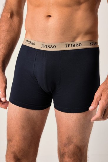 JP1880 FLEXNAMIC OEKO-TEX Boxer Shorts 3-Pack Dark Navy - Spodní prádlo - Spodní Prádlo Nadměrné Velikosti 2XL-8XL