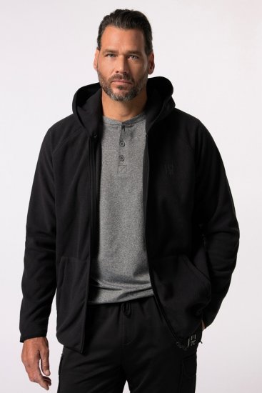 JAY-PI Ultra-light Fleece Jacket Black - Mikiny & mikiny s kapucí - Mikiny & Mikiny s kapucí 2XL-12XL