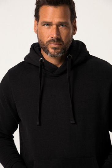 JAY-PI Hoodie with Soft Brushed Interior Black - Mikiny & mikiny s kapucí - Mikiny & Mikiny s kapucí 2XL-12XL