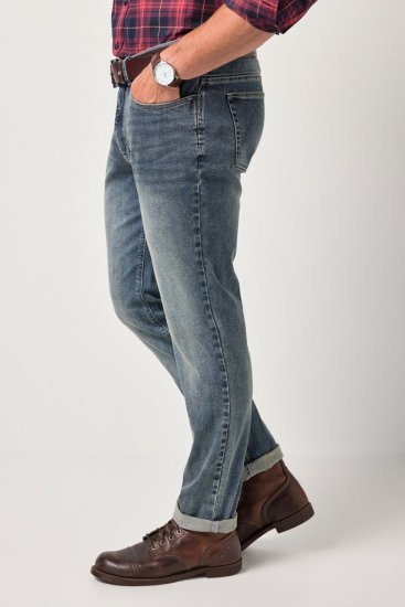 JP1880 FLEXNAMIC Modern Straight Fit Jeans Vintage Denim - Džíny & kalhoty - Džíny a Kalhoty - W40-W70