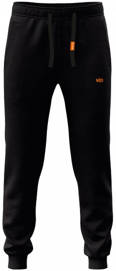 Motley Denim Berlin Sweatpants Black - Tepláky & kraťasy - Tepláky a Teplákové Kraťasy 2XL-12XL