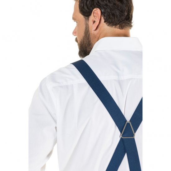 JP1880 Suspenders X-Shape Navy - Všechno oblečení - Pánské nadměrné velikosti