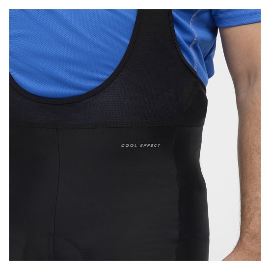 North Latitude Sport Bike Shorts With Suspenders Black - Cyklistické oblečení - 
