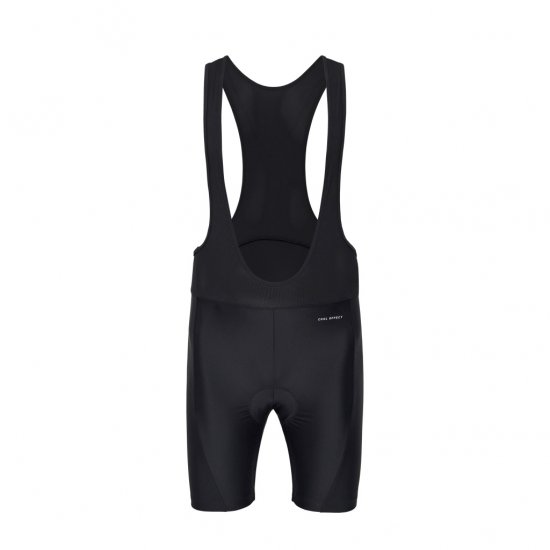 North Latitude Sport Bike Shorts With Suspenders Black - Cyklistické oblečení - 