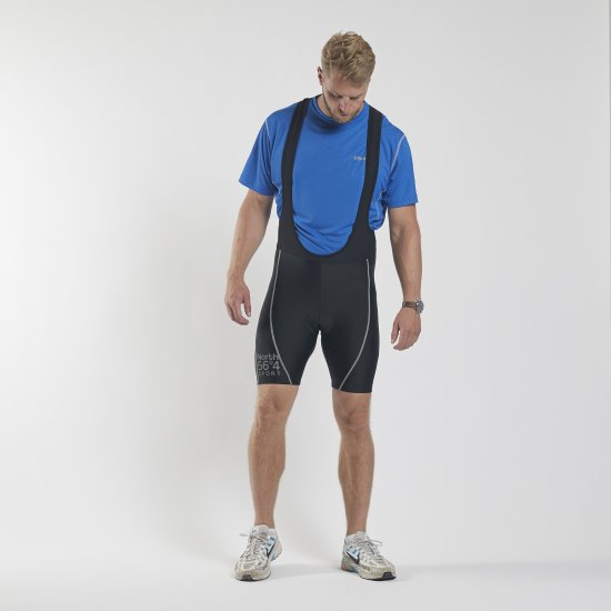 North Latitude Bike Shorts With Suspenders Black TALL - Sportovní oblečení - Sportovní Oblečení 2XL-10XL