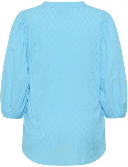 Kaffe Curve Thea Blouse Aquarius Blue - Halenky & tuniky - 