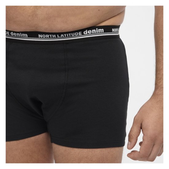 North Latitude 5-Pack Boxershorts Black - Boxerky - Boxerky 2XL-12XL