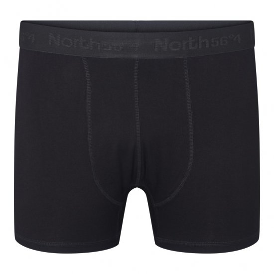 North Latitude Bamboo 2-Pack Trunks Black - Boxerky - Boxerky 2XL-12XL