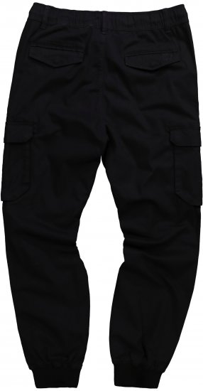 JP1880 Cargo Trousers with Many Pockets Stretchy Black - Džíny & kalhoty - Džíny a Kalhoty - W40-W70