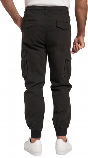 JP1880 Cargo Trousers with Many Pockets Stretchy Black - Džíny & kalhoty - Džíny a Kalhoty - W40-W70