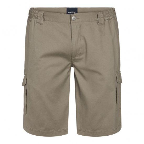 North Latitude Cargo Shorts Sand - Šortky - Šortky Nadměrné Velikosti W40-W60