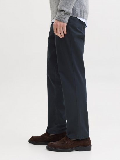 Jack & Jones Stollie Chino Pants Dark Navy - Džíny & kalhoty - Džíny a Kalhoty - W40-W70