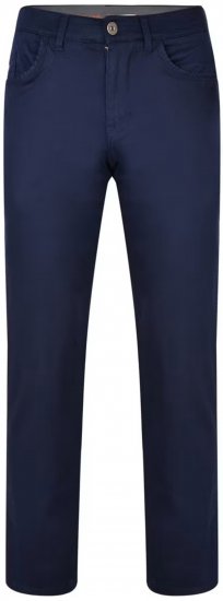 Kam Jeans 234 Chino Pants Navy - Plátěné kalhoty - Pánské Plátěné Kalhoty Nadměrné Velikosti