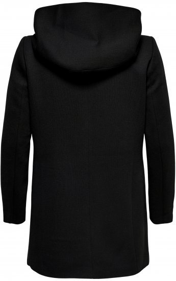 Only Carmakoma Sedona Light Coat Black - Zimní kabáty - 