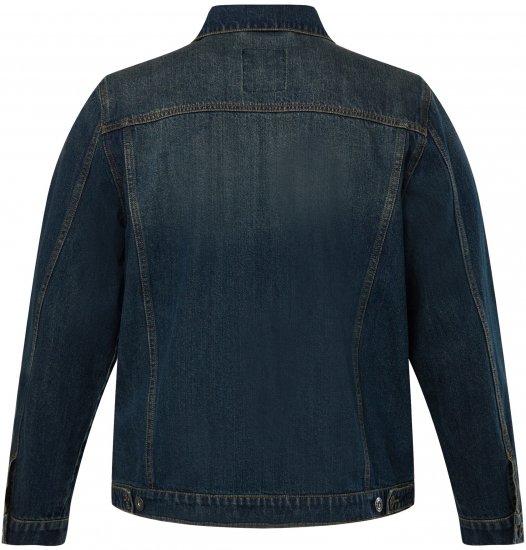 JP1880 Denim Jacket Dark Blue Denim - Bundy - Bundy Nadměrné Velikosti - 2XL-8XL