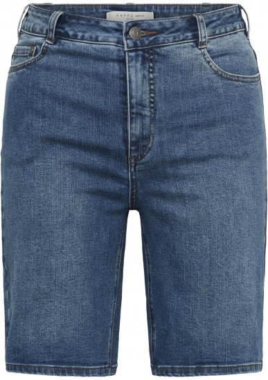 Kaffe Curve Emila Denim Shorts Blue - Šortky - 