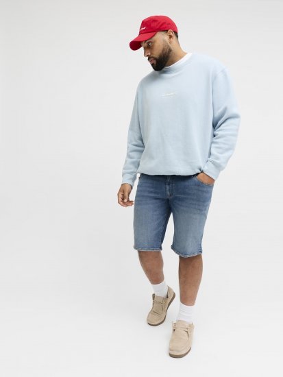 Jack & Jones Rick Original Regular Fit Shorts Blue - Šortky - Šortky Nadměrné Velikosti W40-W60