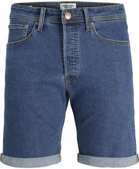 Jack & Jones Rick Original 101 Regular Fit Shorts Blue - Šortky - Šortky Nadměrné Velikosti W40-W60