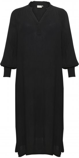 Kaffe Curve Miriam Ami Šaty Sytě černá - Šaty - 