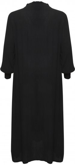 Kaffe Curve Miriam Ami Šaty Sytě černá - Šaty - 