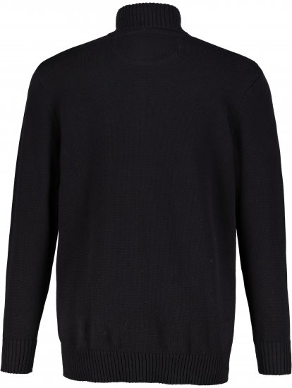 JP1880 Sweater Knitter with Zipper Black - Mikiny & mikiny s kapucí - Mikiny & Mikiny s kapucí 2XL-12XL