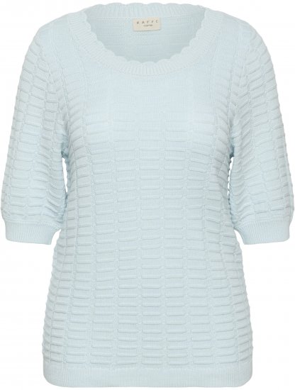 Kaffe Curve Lotia Pullover Nantucket Breeze Blue - Pletené svetry - 