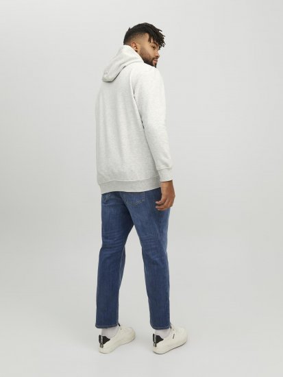 Jack & Jones Codyy Hoodie White - Mikiny & mikiny s kapucí - Mikiny & Mikiny s kapucí 2XL-12XL