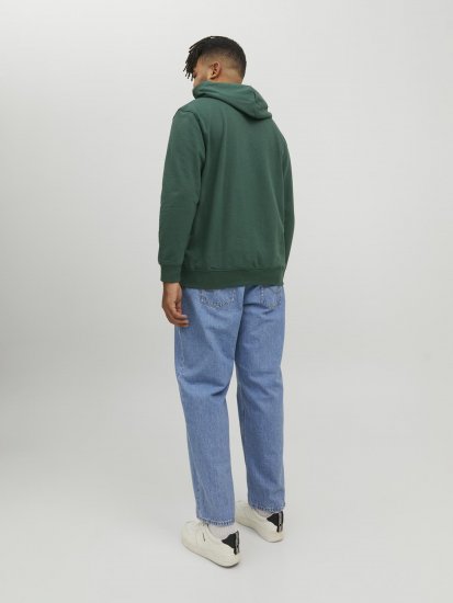 Jack & Jones Codyy Hoodie Green - Mikiny & mikiny s kapucí - Mikiny & Mikiny s kapucí 2XL-12XL