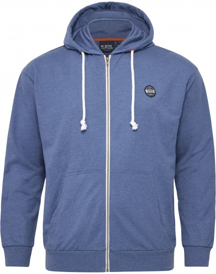 North Latitude Cardigan Hoodie Blue - Mikiny & mikiny s kapucí - Mikiny & Mikiny s kapucí 2XL-12XL