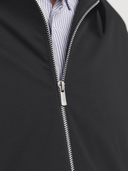 Jack & Jones Winson Worker Jacket Black - Bundy - Bundy Nadměrné Velikosti - 2XL-8XL