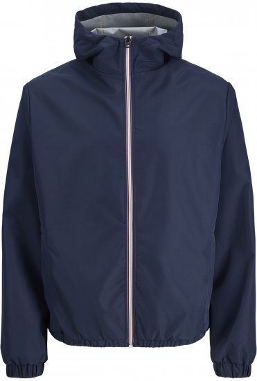 Jack & Jones Jake Light Jacket Navy - Bundy - Bundy Nadměrné Velikosti - 2XL-8XL